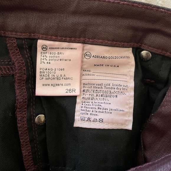 AG Adriano Goldschmied Coated Jeans - the Absolute Legging in Extreme Skinny 26 - Picture 7 of 7